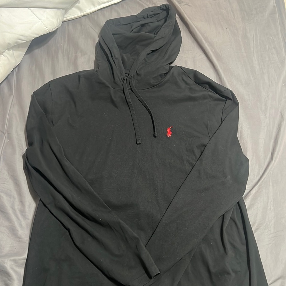 Polo Ralph lauren long sleeve hoodie Size L
